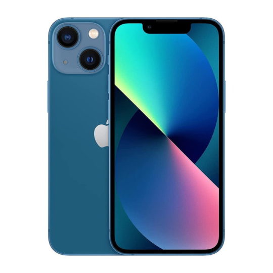 the Pre-owned iPhone 13 Mini Vibrant Blue provides an immersive viewing experience in a remarkably compact design that fits easily in your pocket.